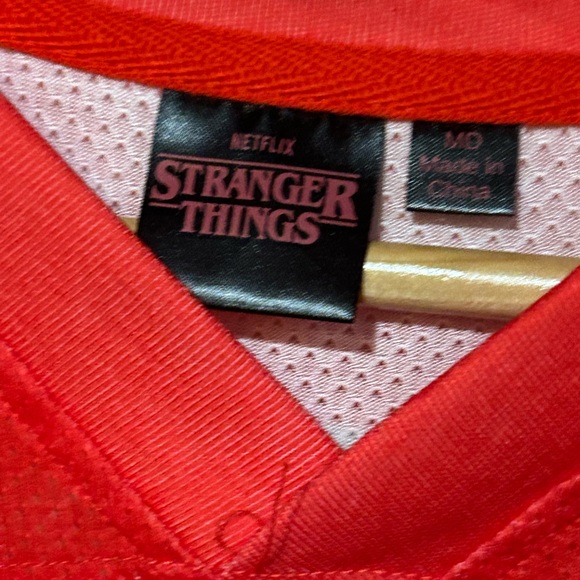 STRANGER THINGS;Hellfire club men’s jersey AOP! BRAND NEW!!Size M or L available - Picture 3 of 5